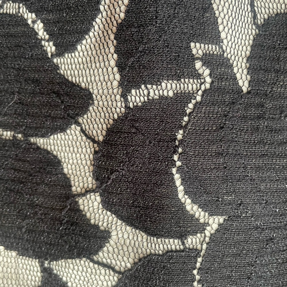 Ann Taylor Petite Black  & Tan Dress size 6 - Picture 3 of 5